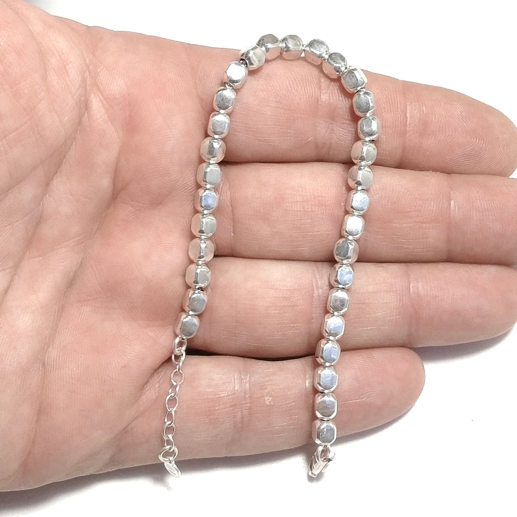 Bracciale artigianale in argento 925 | BRACCIALI IN ARGENTO