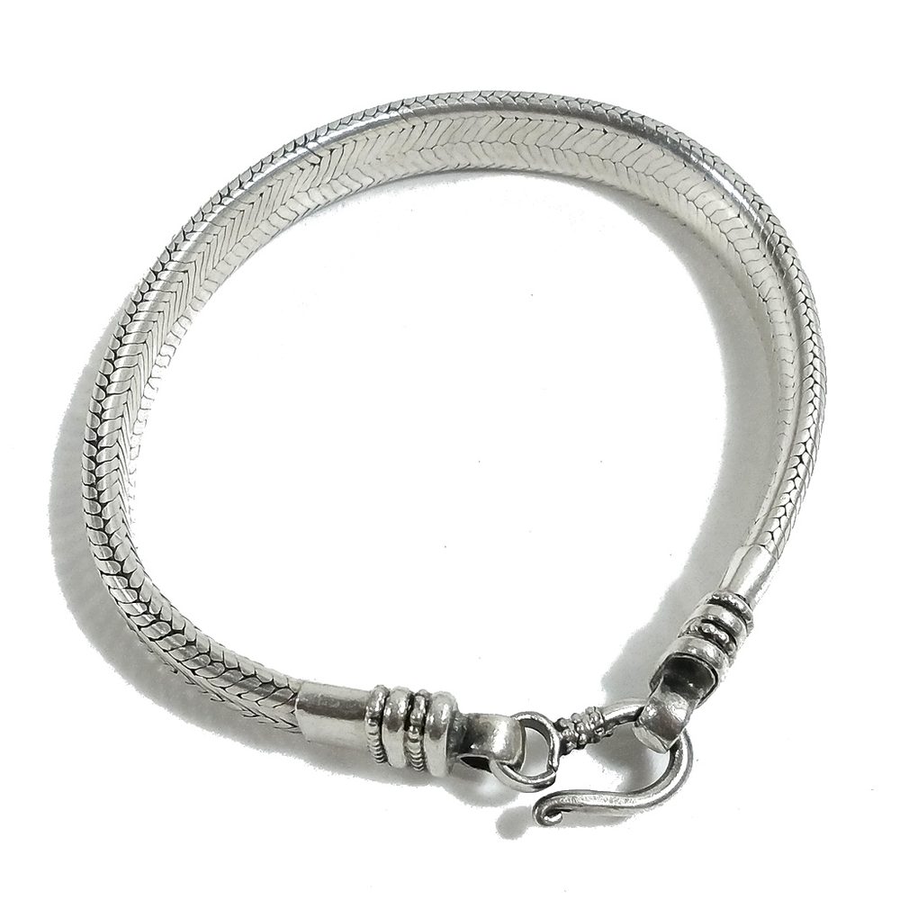 Bracciale Snake argento 925 piatto - DHOAR