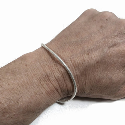 Bracciale argento 925 Snake argento - AURANGABAD