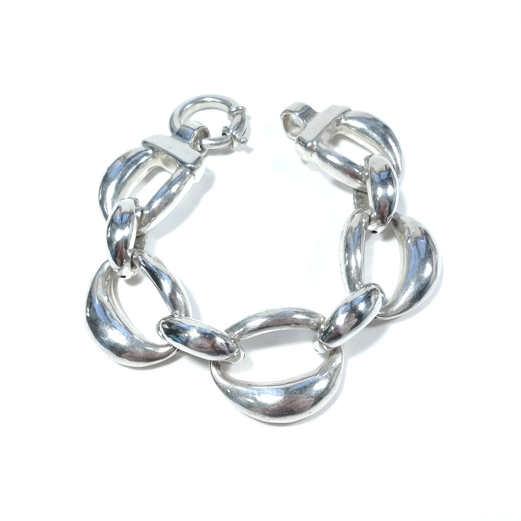 Bracciale d'argento in argento 925 Bracciale catena | GIOIELLI IN ARGENTO – immagine1