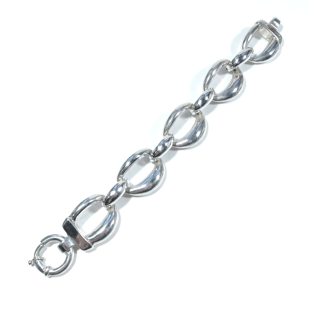Bracciale d'argento in argento 925 Bracciale catena | GIOIELLI IN ARGENTO – immagine4