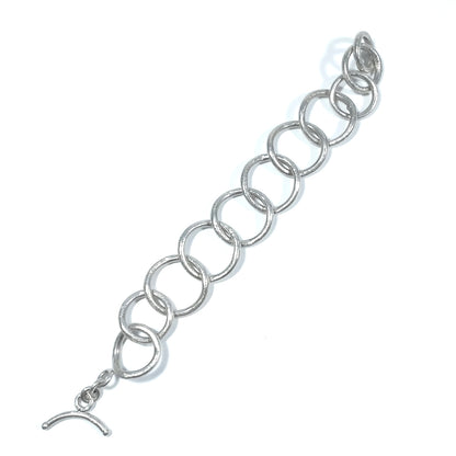 Bracciale d'argento in argento 925 Bracciale catena | GIOIELLI IN ARGENTOBracciale in argento 925 a catena - MIRIAM