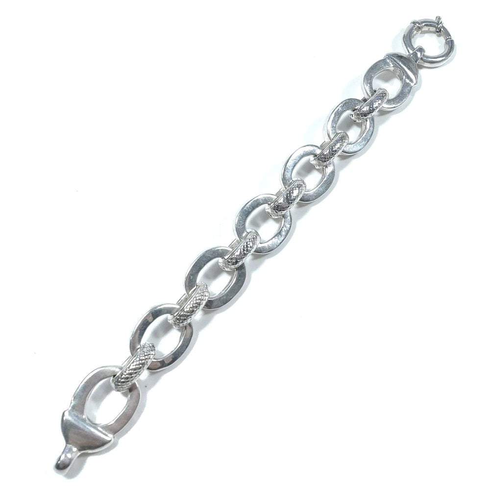 Bracciale d'argento in argento 925 Bracciale catena | GIOIELLI IN ARGENTO – immagine6