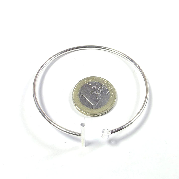 Bracciale argento 925 cerchio - design minimal