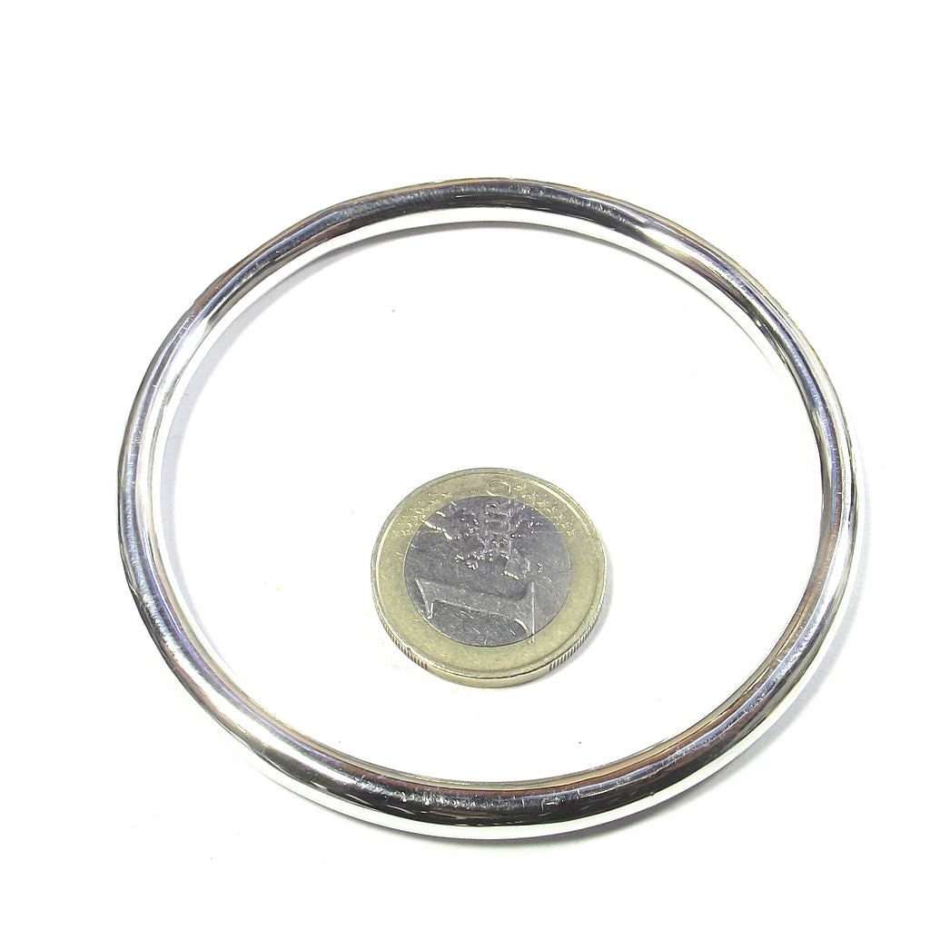 Bracciale argento 925 cerchio - rigido massiccio
