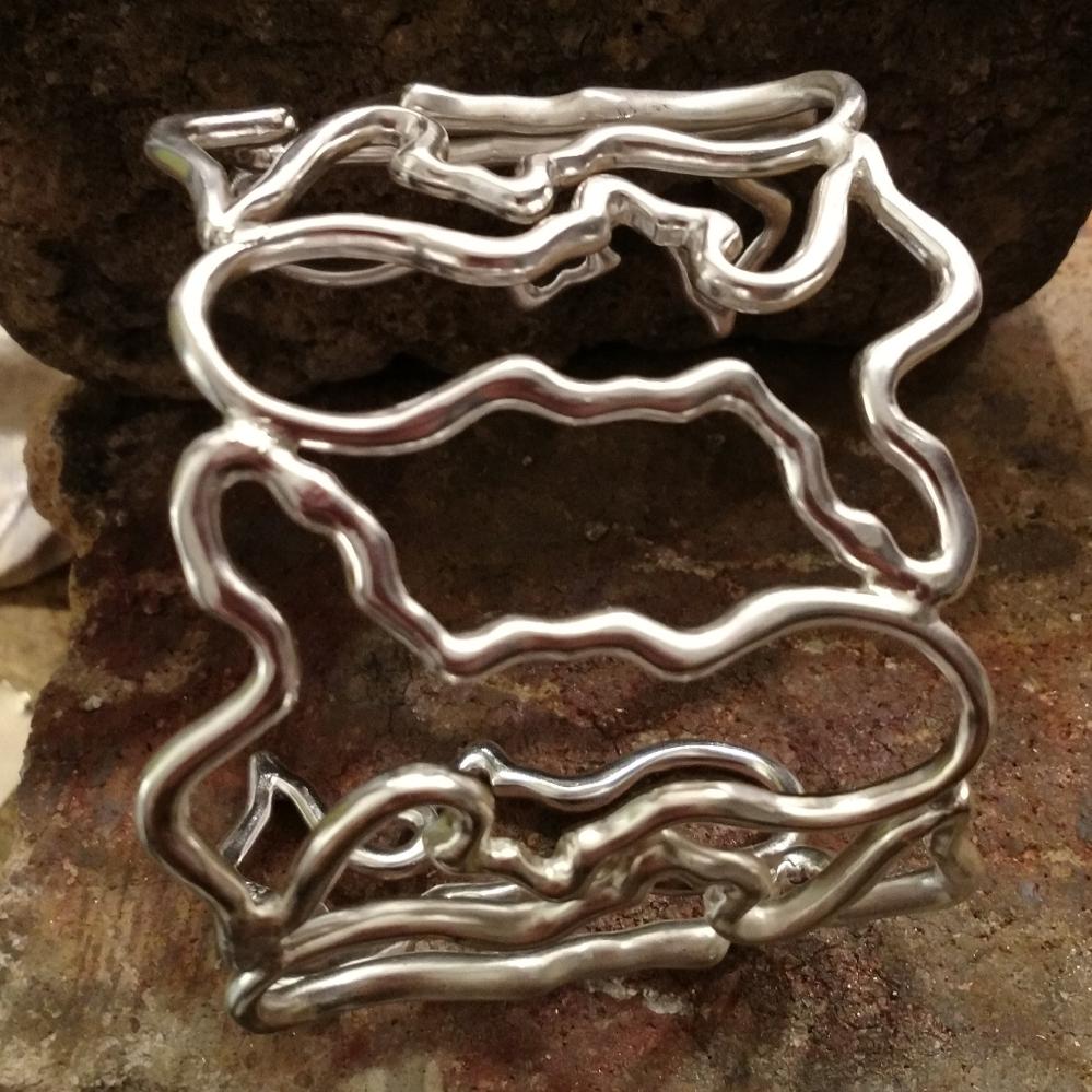 Bracciale in argento isola d'Elba