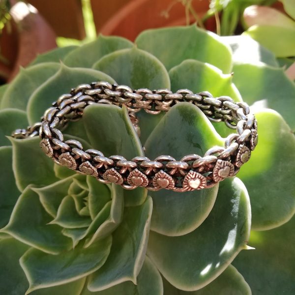 Bracciale etnico KIRAN in argento 925 | Bracciali indiani SNAKE originali - Il mondo di Wit