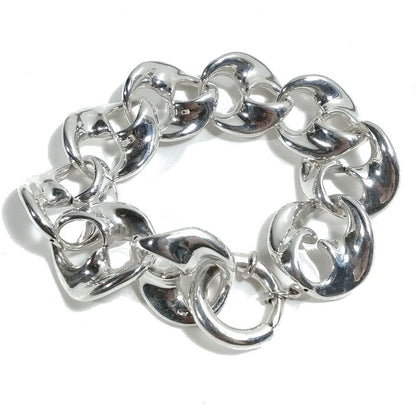 Bracciale d'argento in argento 925 Bracciale maglia marina | GIOIELLI IN ARGENTO – immagine3