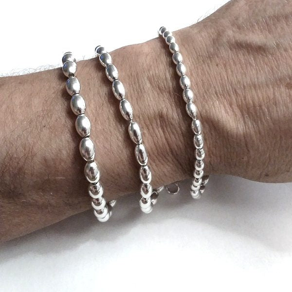 Bracciale con olive d'argento | GIOIELLI d'argento 