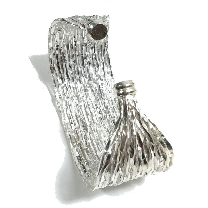Bracciale artigianale in argento 925 Bracciale rigido | GIOIELLI IN ARGENTO