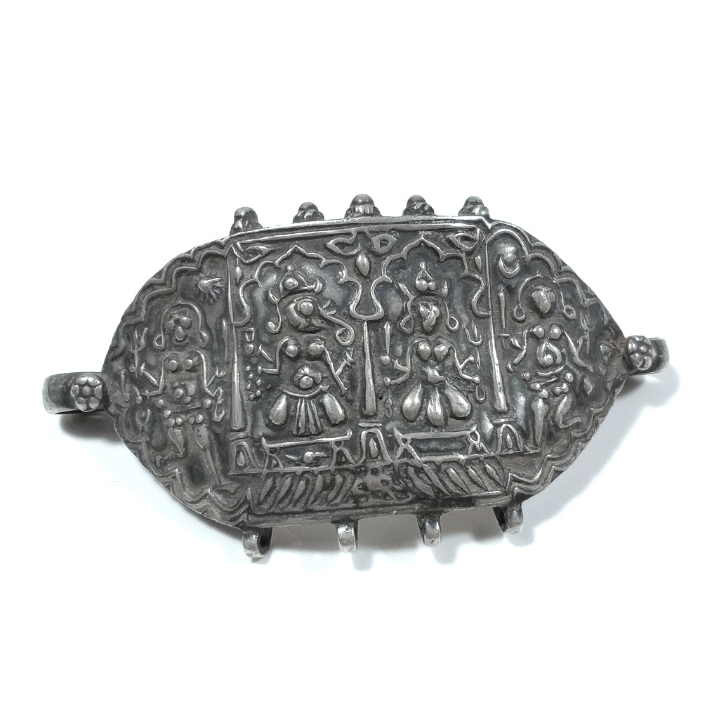 Bracciale indiano in argento antico 925 - VADODARA