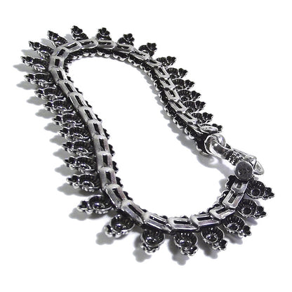 Bracciale etnico MUNJAL in argento 925 | Bracciali indiani SNAKE originali - Il mondo di Wit