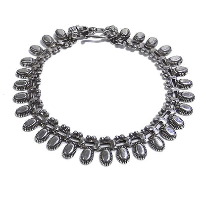 Bracciale etnico JAIMINI in argento 925 | Bracciali indiani SNAKE originali - Il mondo di Wit