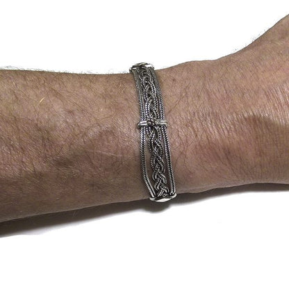 Bracciale TATIARA in argento 925 | Bracciali indiani SNAKE originali - Il mondo di Wit