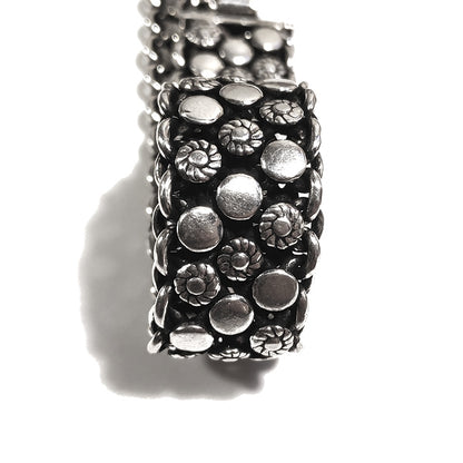 Bracciale etnico NANDINI in argento 925 | Bracciali indiani SNAKE originali - Il mondo di Wit