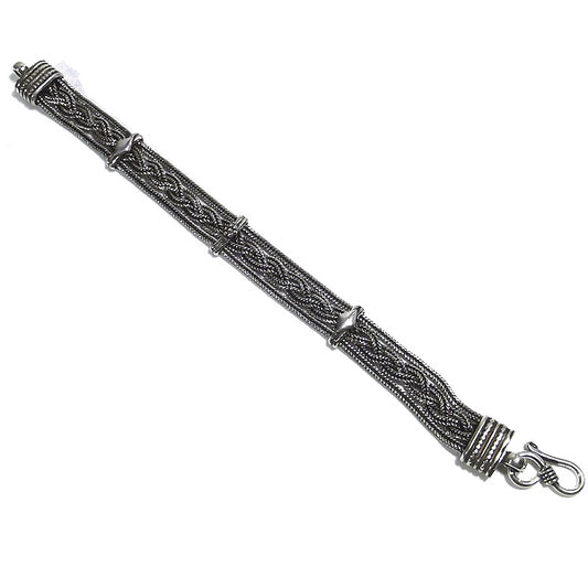 Bracciale TATIARA in argento 925 | Bracciali indiani SNAKE originali - Il mondo di Wit