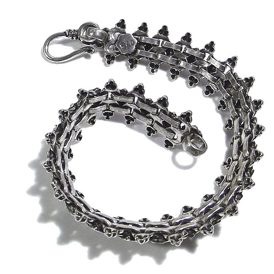 Bracciale etnico SALMAVATI in argento 925 | Bracciali indiani SNAKE originali - Il mondo di Wit
