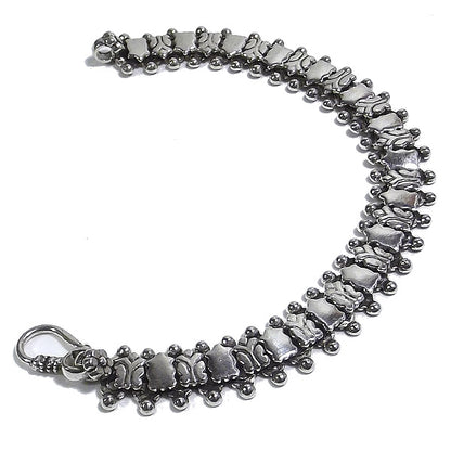 Bracciale etnico SONTH in argento 925 | Bracciali indiani SNAKE originali - Il mondo di Wit