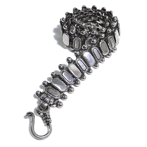 Bracciale etnico SURYA in argento 925 | Bracciali indiani SNAKE originali - Il mondo di Wit