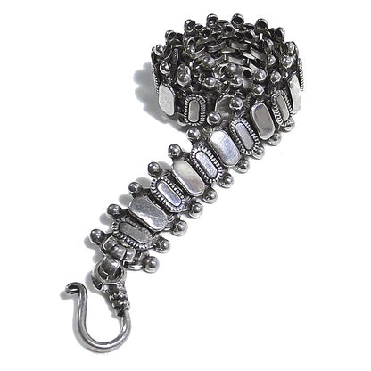 Bracciale etnico SURYA in argento 925 | Bracciali indiani SNAKE originali - Il mondo di Wit