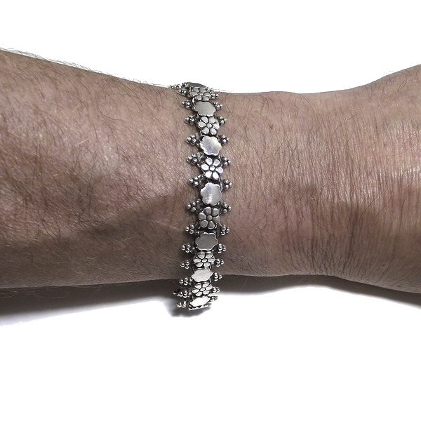 Bracciale etnico AIGIRI in argento 925 | Bracciali indiani SNAKE originali - Il mondo di Wit