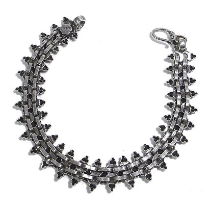 Bracciale etnico AIGIRI in argento 925 | Bracciali indiani SNAKE originali - Il mondo di Wit
