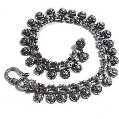 Bracciale etnico YANSH in argento 925 | Bracciali indiani SNAKE originali - Il mondo di Wit