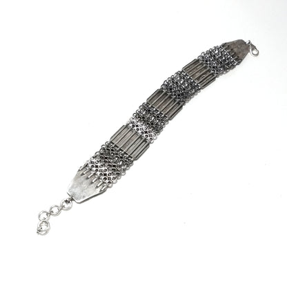 Bracciale ETNICO in argento 925 con Corallo , Perla | GIOIELLI ETNICI