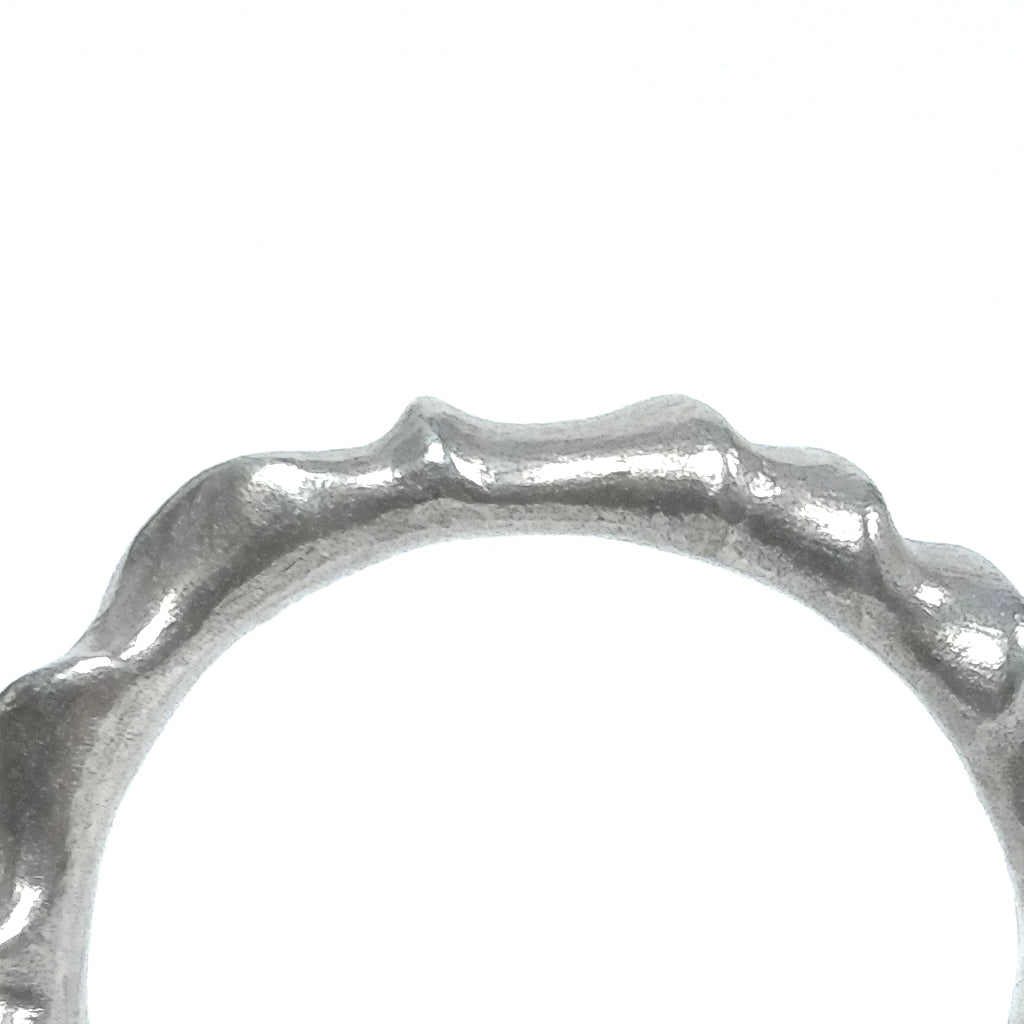 Bracciale rigido d'argento in argento 925 Bracciale artigianale | GIOIELLI IN ARGENTO – immagine6