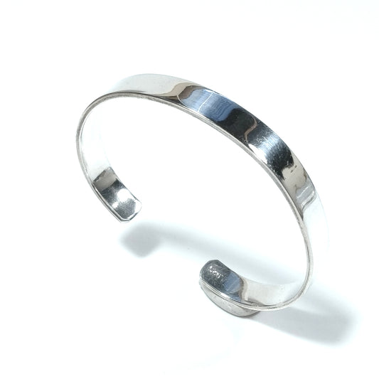 Bracciale rigido d'argento in argento 925 Bracciale artigianale | Bracciale Schiava