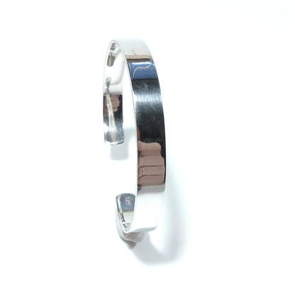 Bracciale rigido d'argento in argento 925 Bracciale artigianale | Bracciale Schiava
