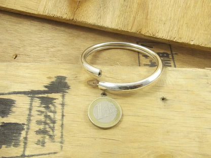 BRACCIALE in argento 925 a fascia bombata III