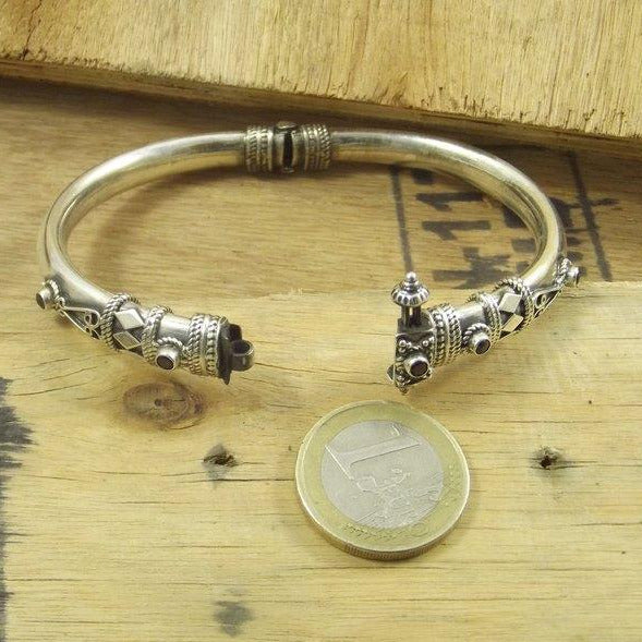 BRACCIALE fascia con filigrana - RUBINO – immagine2