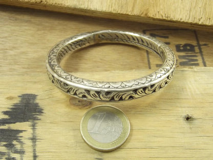 BRACCIALE TRAFORO argento ETNICO – immagine2
