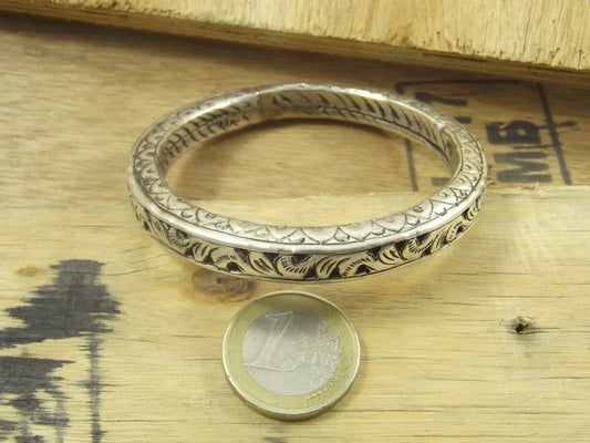 BRACCIALE TRAFORO argento ETNICO – immagine2