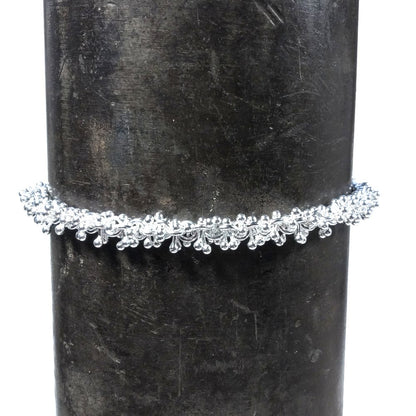 Bracciale d'argento in argento 925 Bracciale artigianale | GIOIELLI IN ARGENTOBracciale artigianale in argento 925 - DIANA