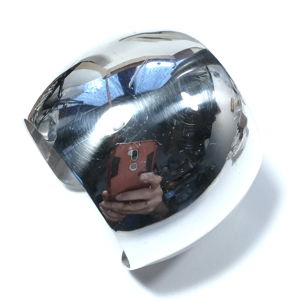 Bracciale rigido d'argento in argento 925 Bracciale artigianale | Bracciale Schiava