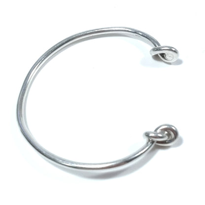 Bracciale rigido d'argento in argento 925 Bracciale artigianale | GIOIELLI IN ARGENTO