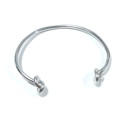 Bracciale rigido d'argento in argento 925 Bracciale artigianale | GIOIELLI IN ARGENTO