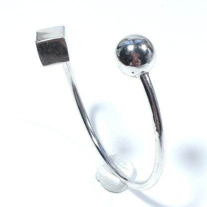 Bracciale rigido d'argento in argento 925 Bracciale artigianale | GIOIELLI IN ARGENTO