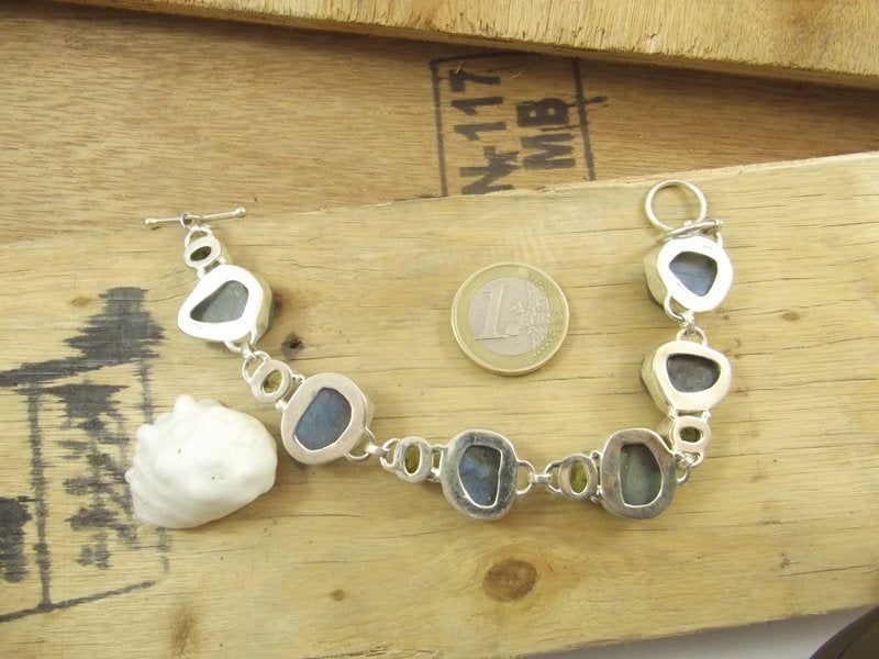 Bracciale argento 925 LABRADORITE – immagine3