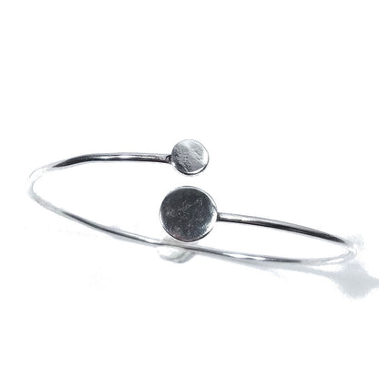 Bracciale in ottone DISCHI Bracciale artigianale | BRACCIALE ottone