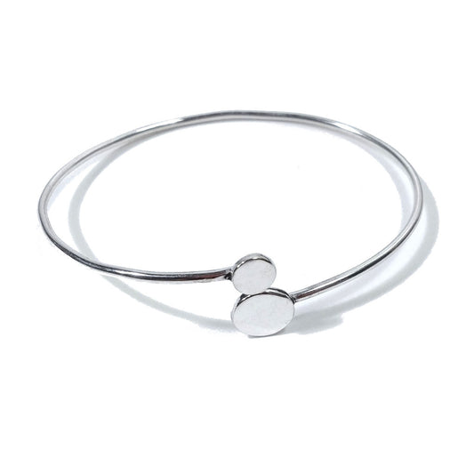 Bracciale in ottone DISCHI Bracciale artigianale | BRACCIALE ottone