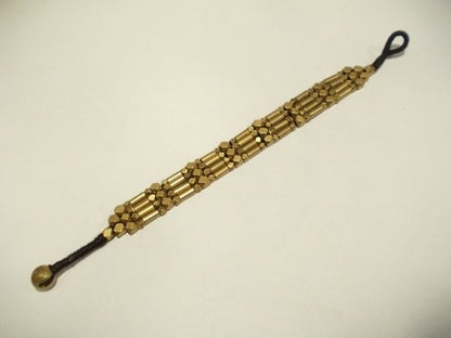 Bracciale etnico Naga in ottone – immagine2