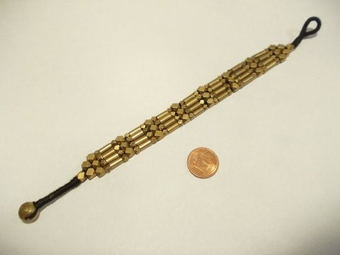 Bracciale etnico Naga in ottone