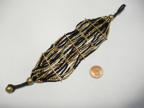 Bracciale etnico Naga in ottone