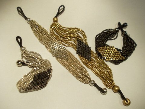 Bracciale etnico Naga in ottone