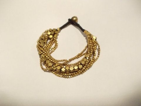 Bracciale etnico Naga in ottone