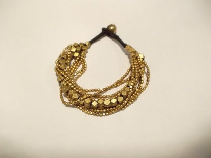 Bracciale etnico Naga in ottone