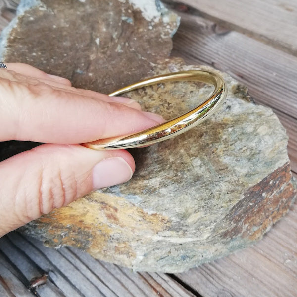 Bracciale NEELJA in ottone Bracciale artigianale | BRACCIALE rigido